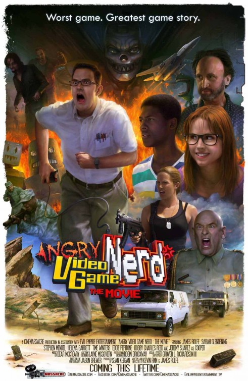 Angry Video Game Nerd: The Movie afişi