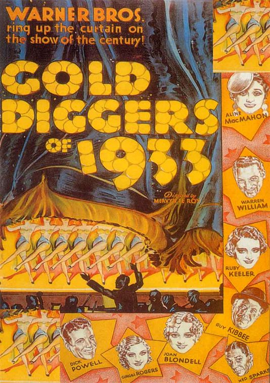 Gold Diggers Of 1933 afişi