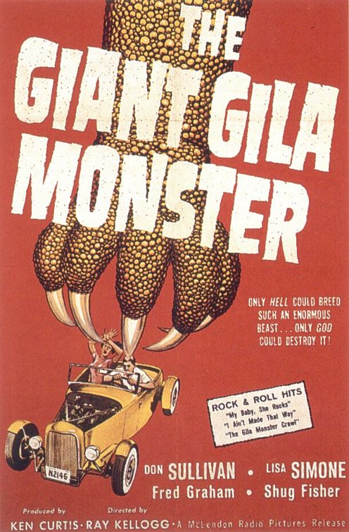 The Giant Gila Monster afişi