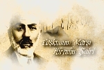 İstiklal Marşı ve Mehmet Akif Ersoy afişi
