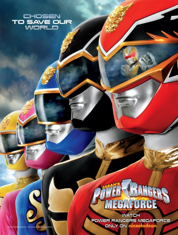 Power Rangers Megaforce afişi