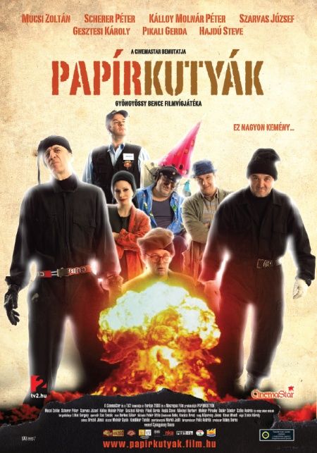 Papírkutyák afişi