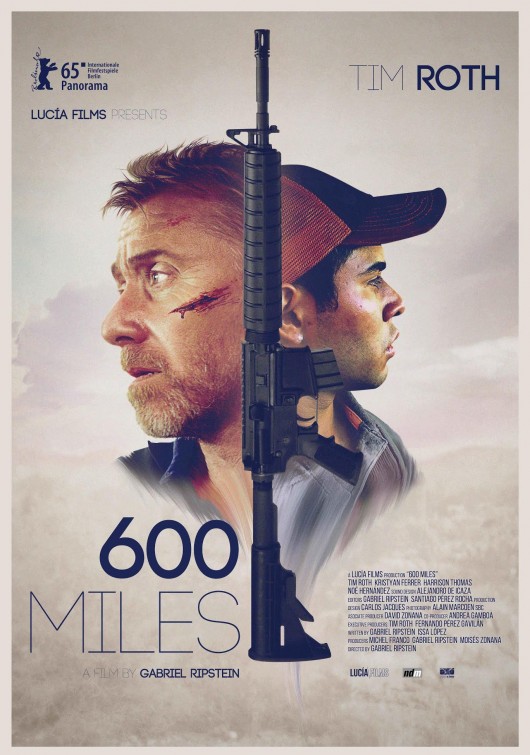 600 Millas afişi