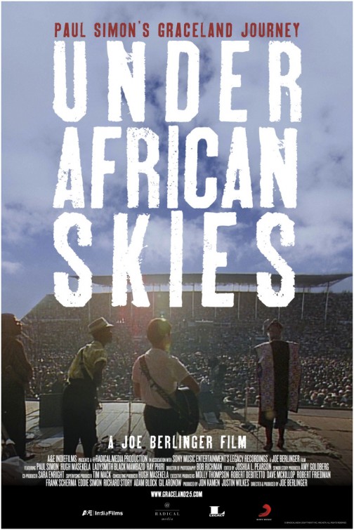Under African Skies afişi