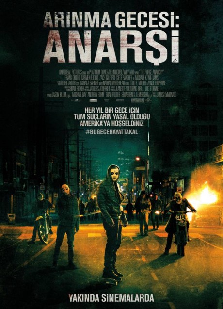 Arınma Gecesi: Anarşi afişi