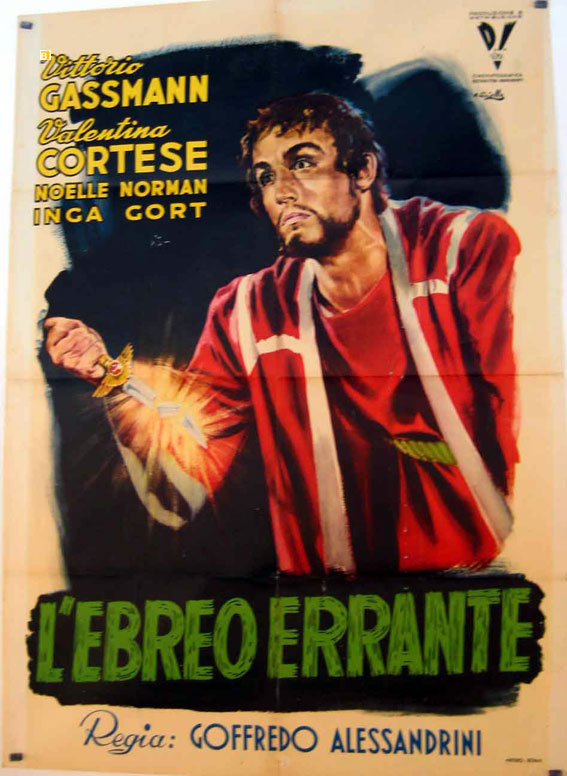 L'ebreo errante afişi