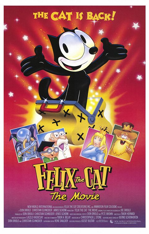 Felix the Cat: The Movie afişi