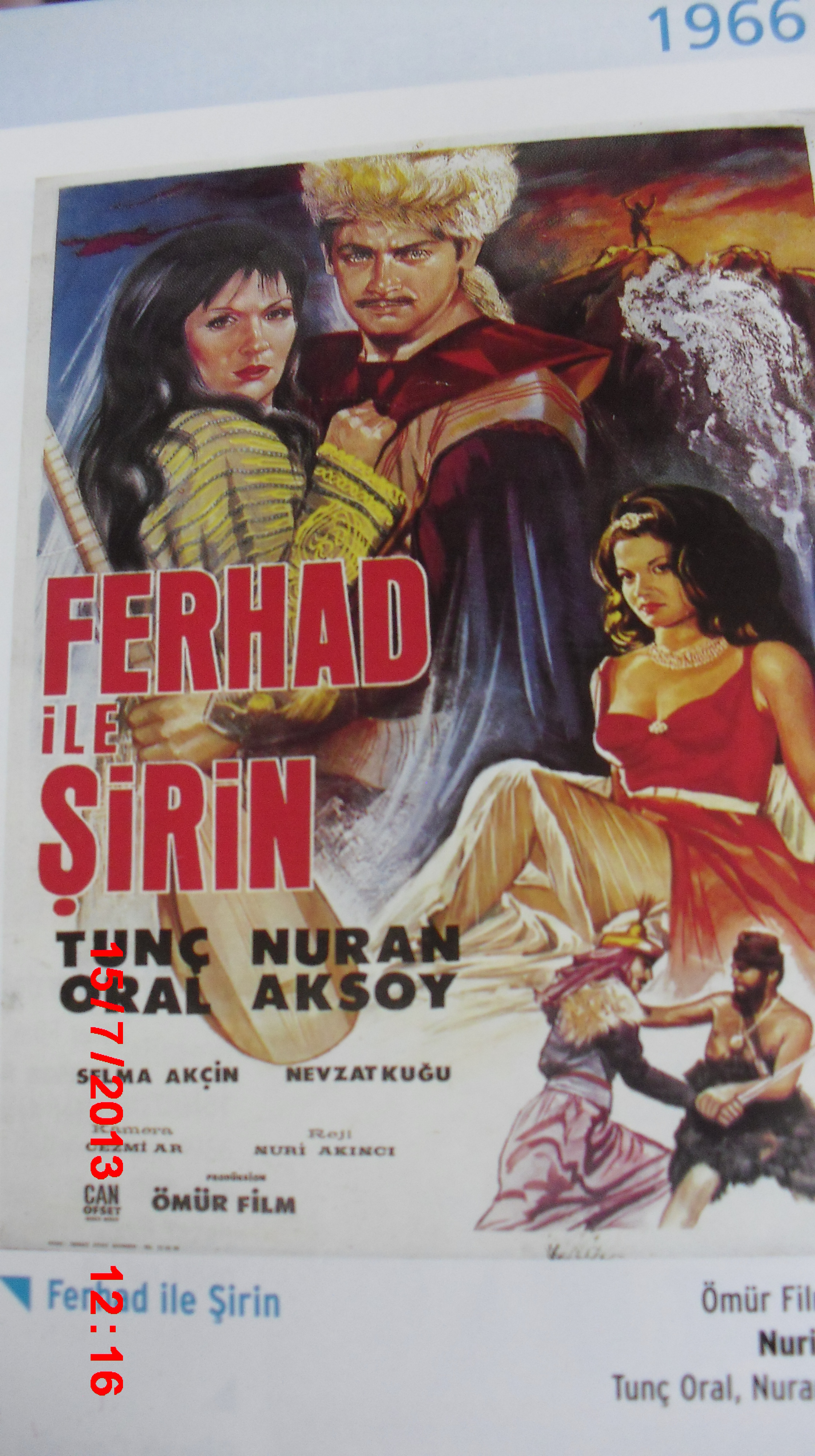 Ferhat ile Şirin afişi