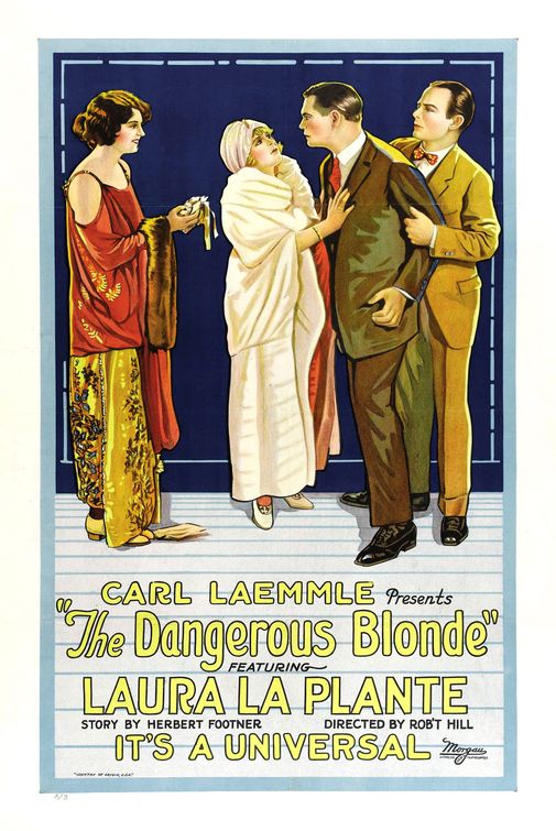 The Dangerous Blonde afişi