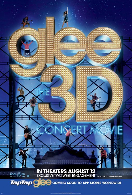 Glee: The 3D Concert Movie afişi