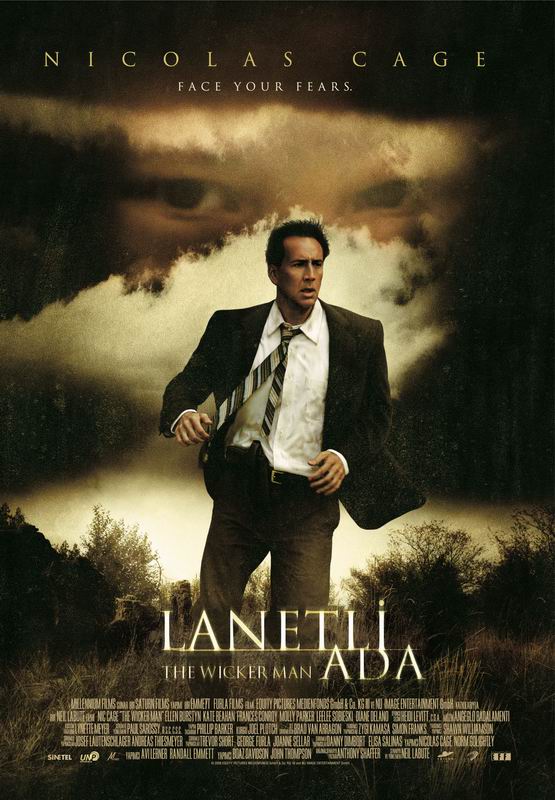 Lanetli Ada afişi