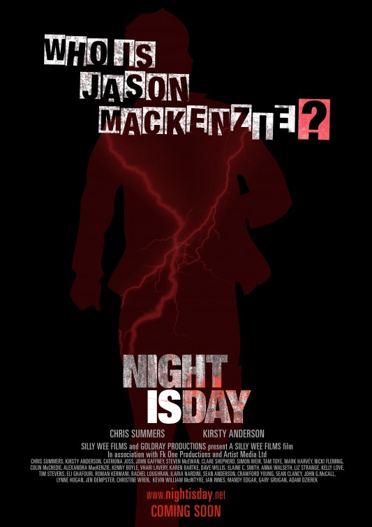 Night Is Day: The Movie afişi