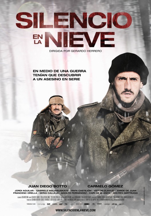 Sangre en la nieve afişi