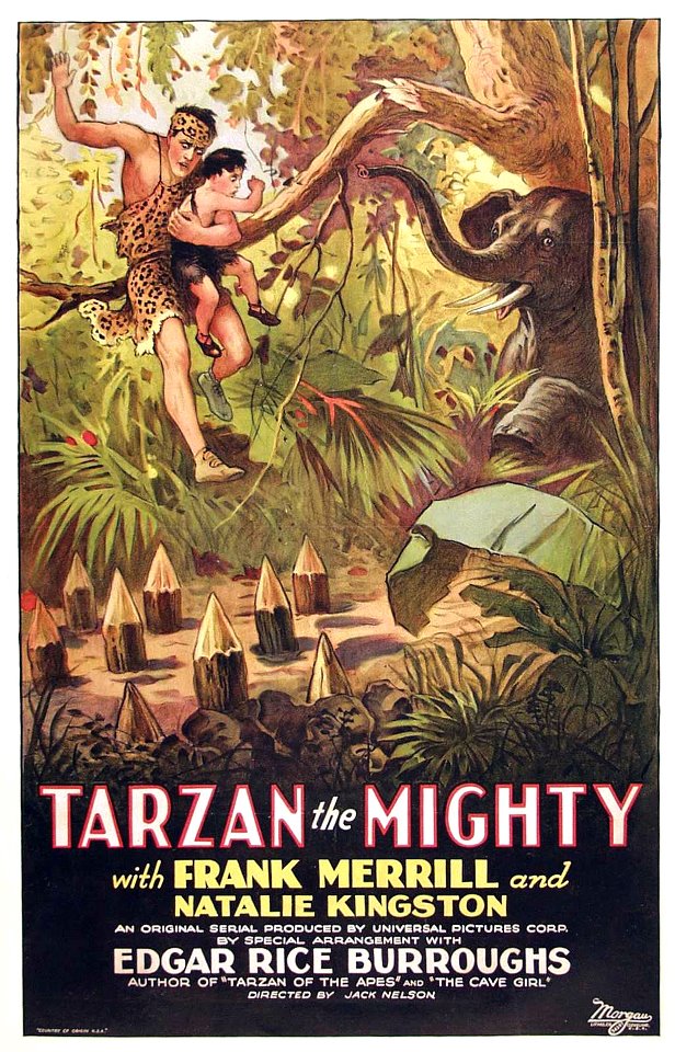 Tarzan the Mighty afişi