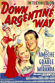 Down Argentine Way afişi