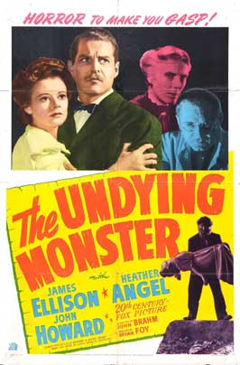 The Undying Monster afişi
