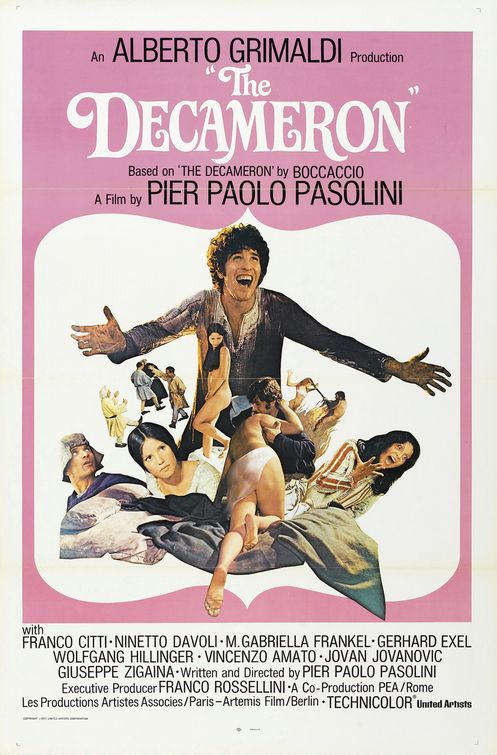 Decameron, Il afişi