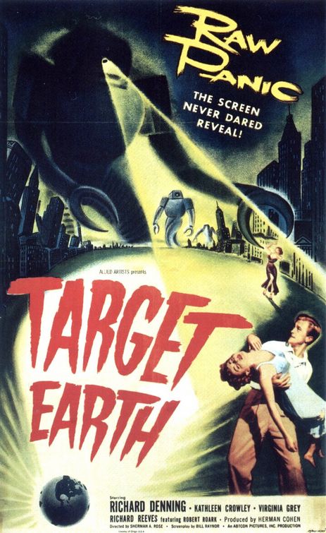 Target Earth afişi
