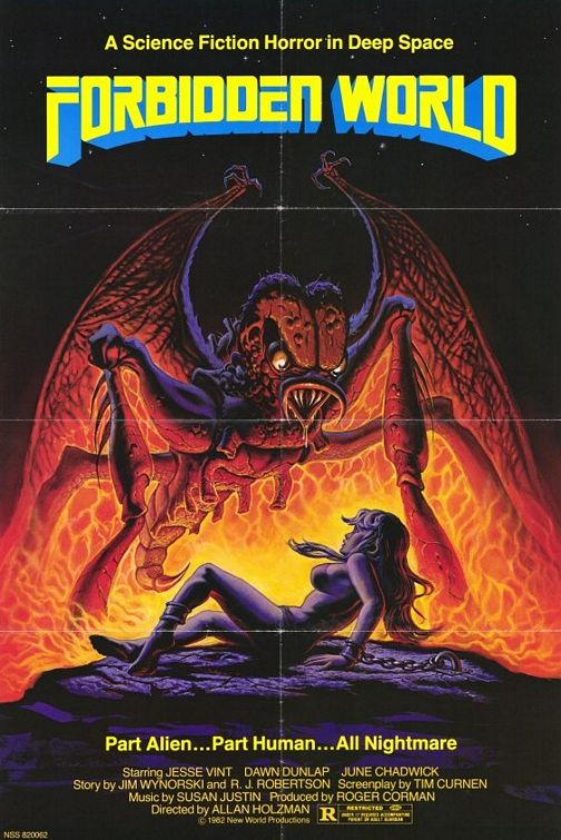 Forbidden World afişi