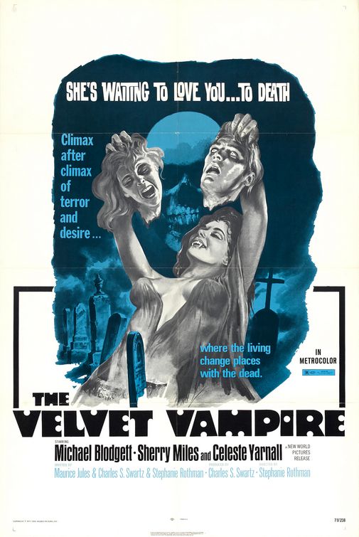 The Velvet Vampire afişi