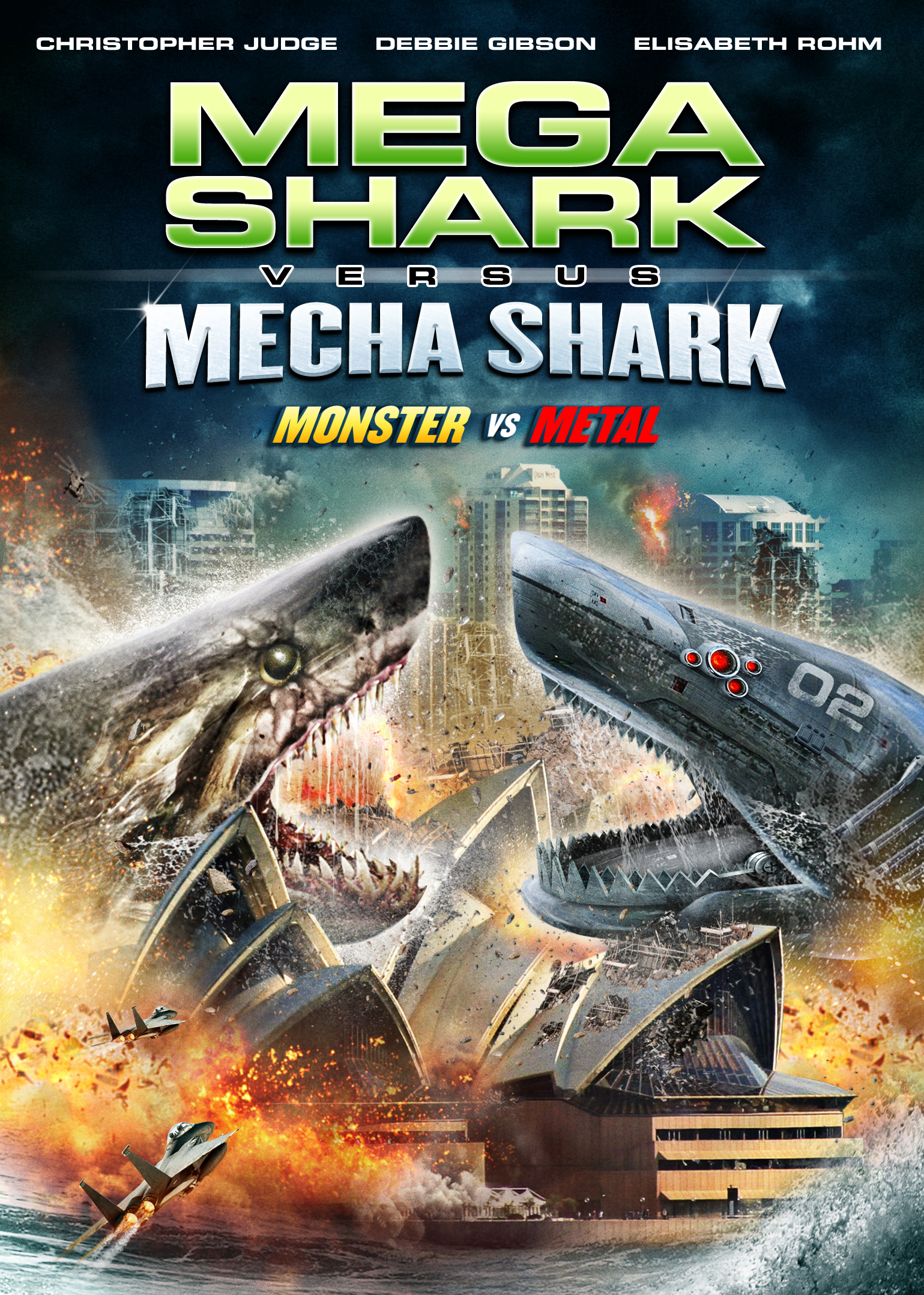 Mega Shark vs. Mecha Shark afişi