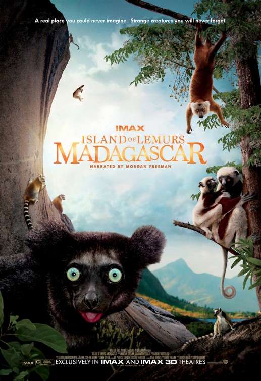 Island of Lemurs: Madagascar afişi