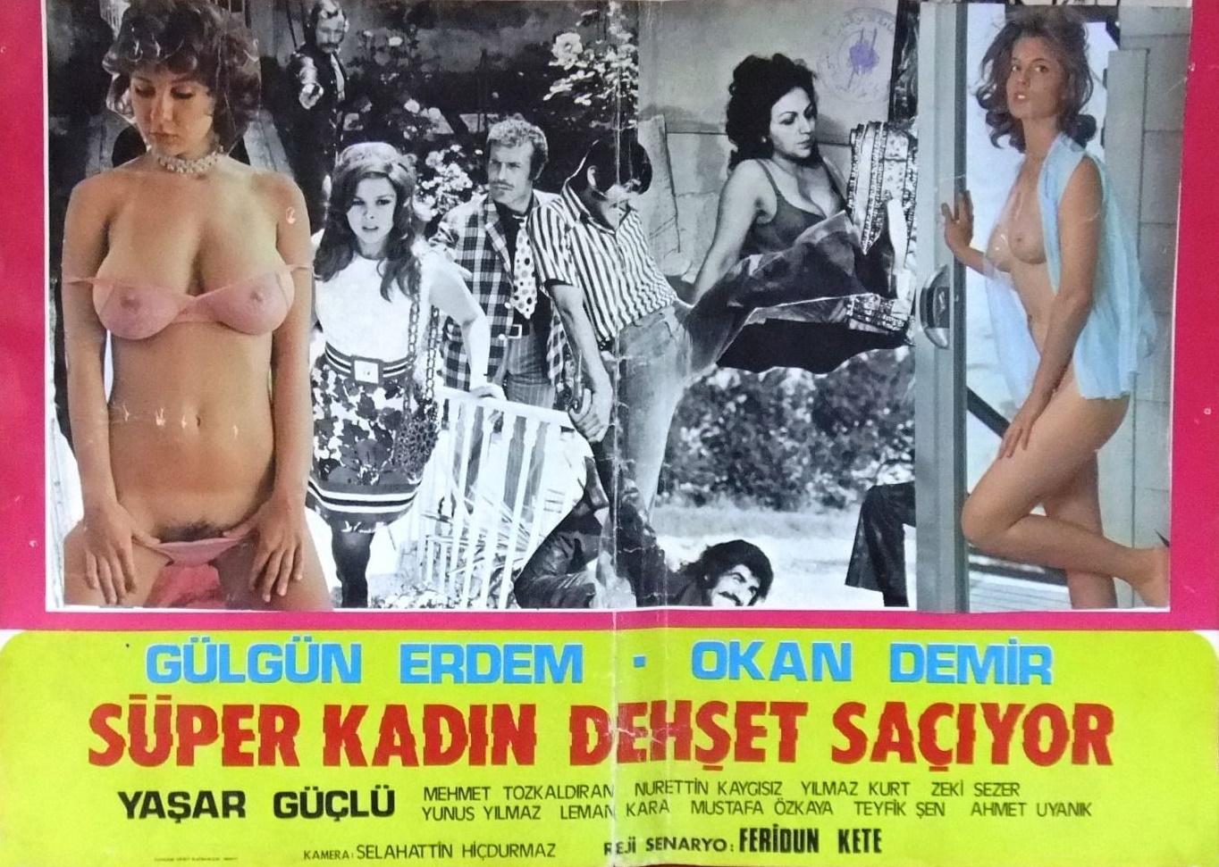 Süper Kadın Dehşet Saçıyor afişi