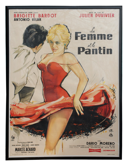 La femme et le pantin afişi