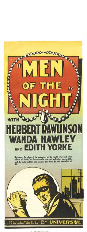 Men of the Night afişi