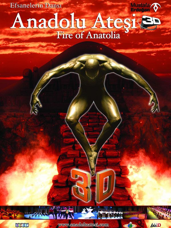 Anadolu Ateşi 3D afişi
