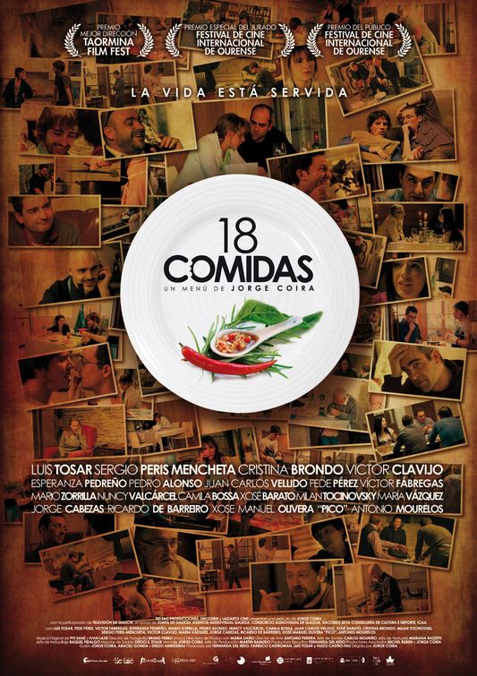18 comidas afişi