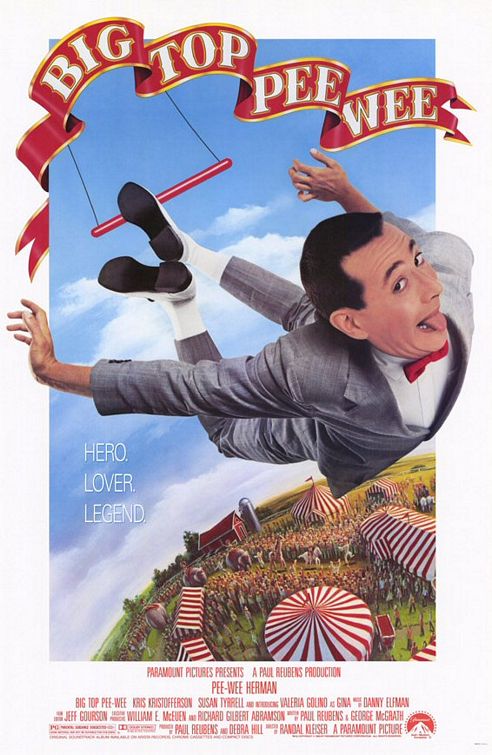 Big Top Pee-wee afişi