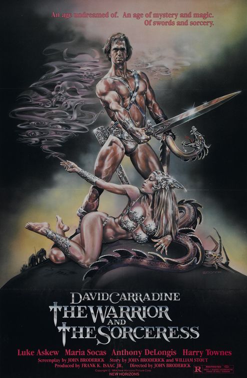 The Warrior and the Sorceress afişi