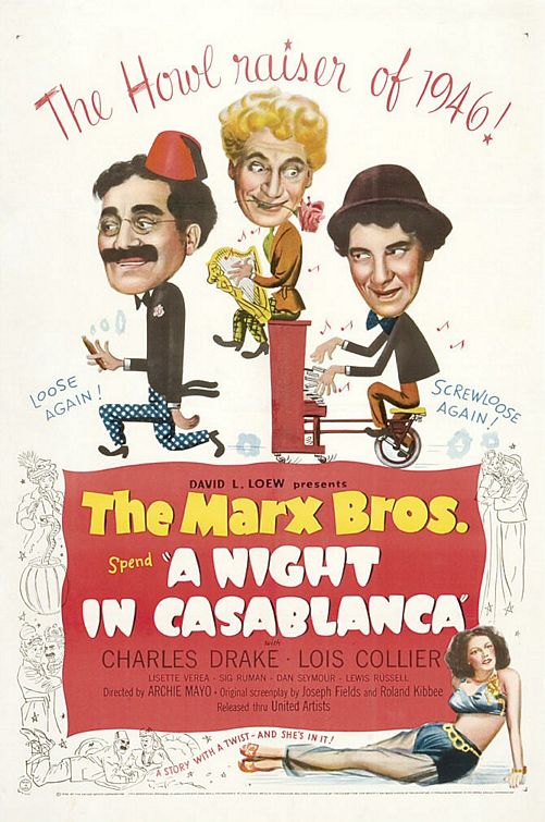 A Night in Casablanca afişi