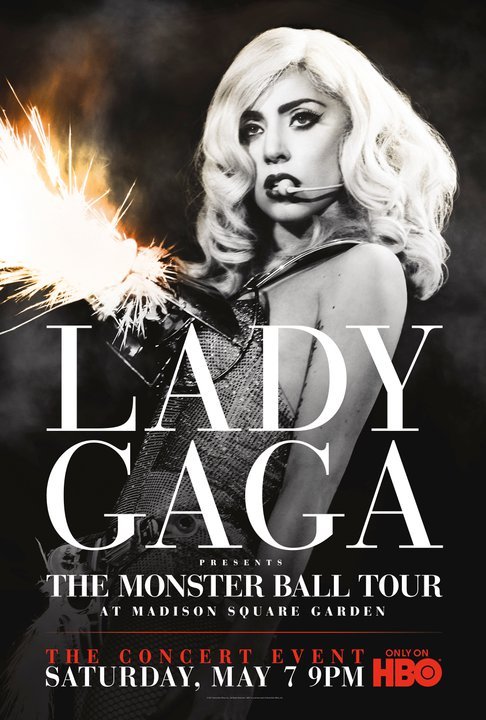Lady Gaga Presents: The Monster Ball Tour at Madison Square Garden afişi
