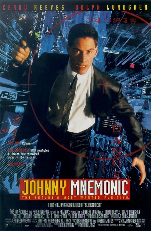 Johnny Mnemonic afişi