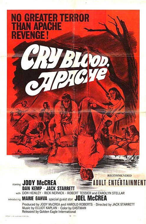 Cry Blood, Apache afişi