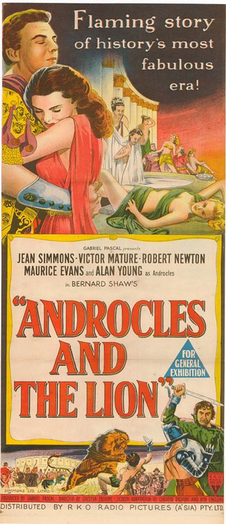 Androcles and the Lion afişi