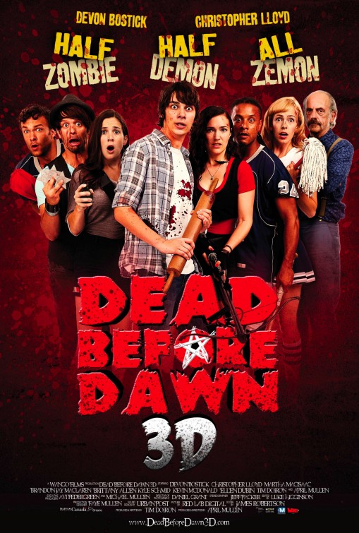 Dead Before Dawn 3D afişi