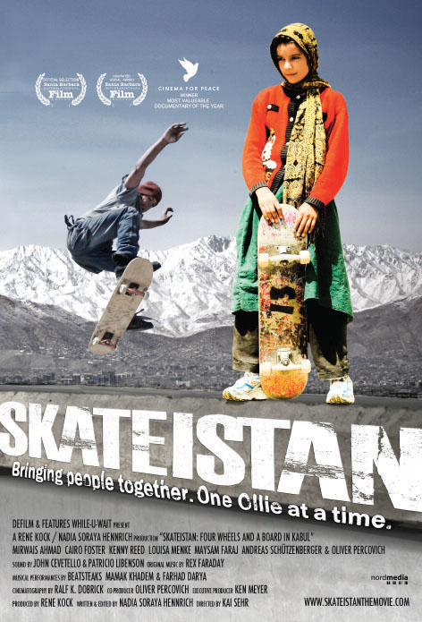 Skateistan: Four Wheels and a Board in Kabul afişi