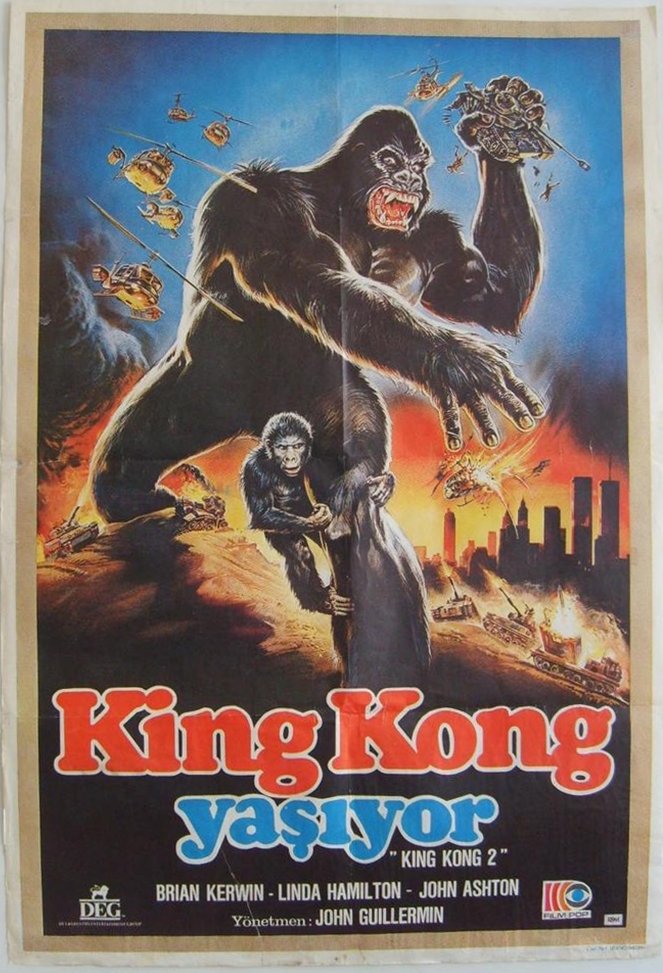 King Kong Lives afişi