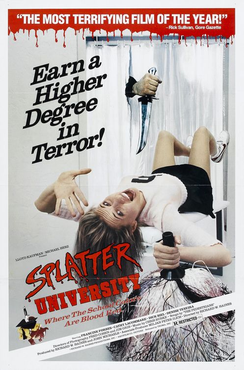 Splatter University afişi