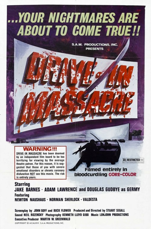 Drive In Massacre afişi