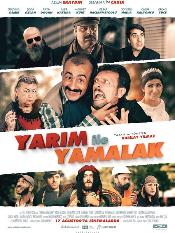 Yarım ile Yamalak afişi
