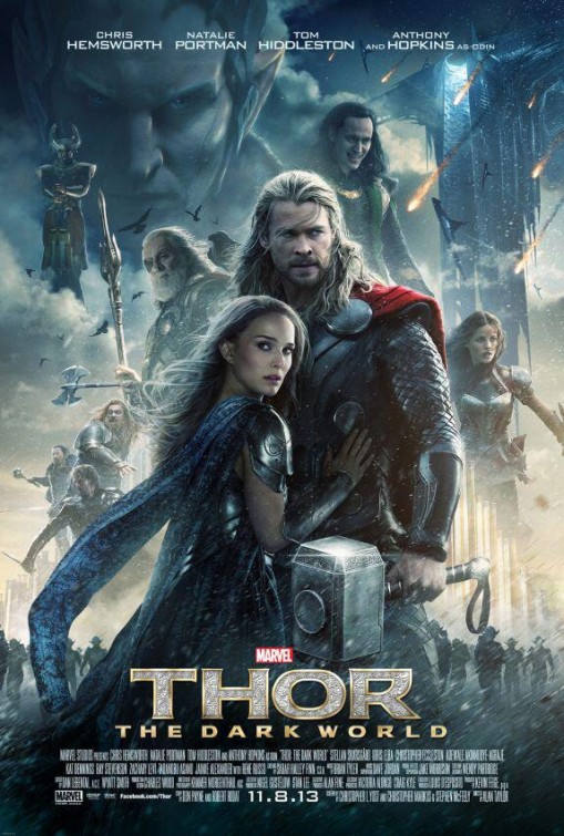 Thor: Karanlık Dünya 3D afişi