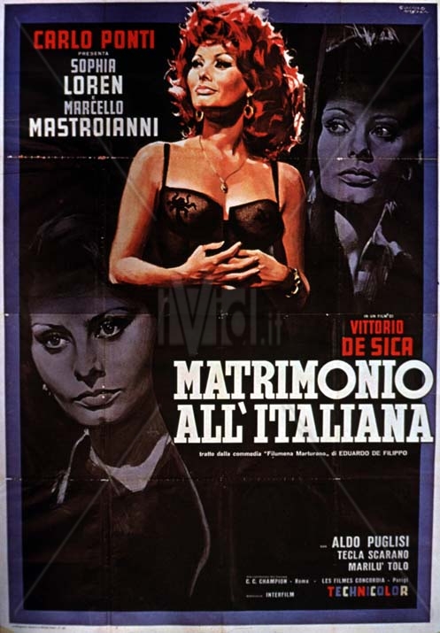 Matrimonio all'italiana afişi