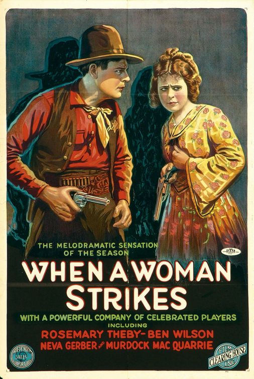 When a Woman Strikes afişi