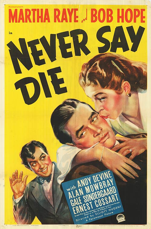 Never Say Die afişi