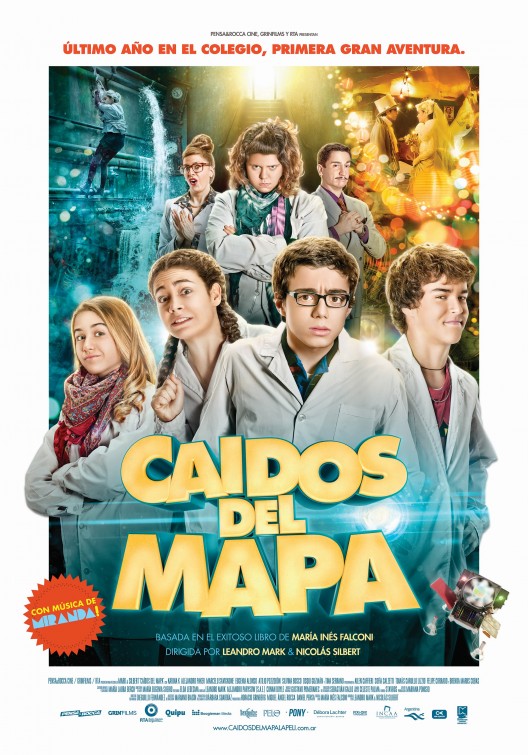Caídos del mapa afişi