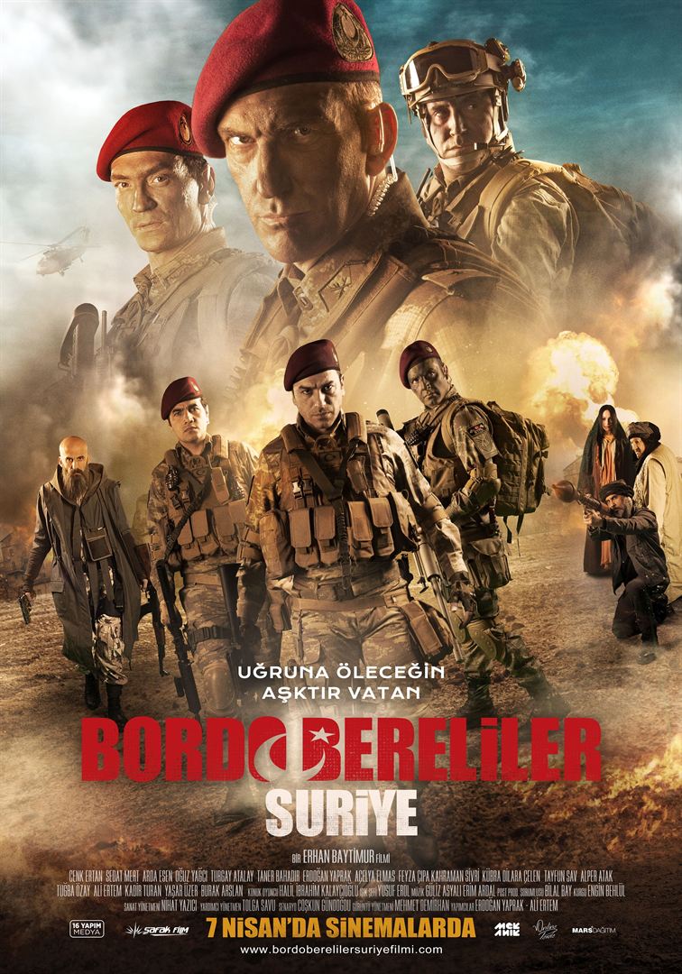 Bordo Bereliler Suriye afişi